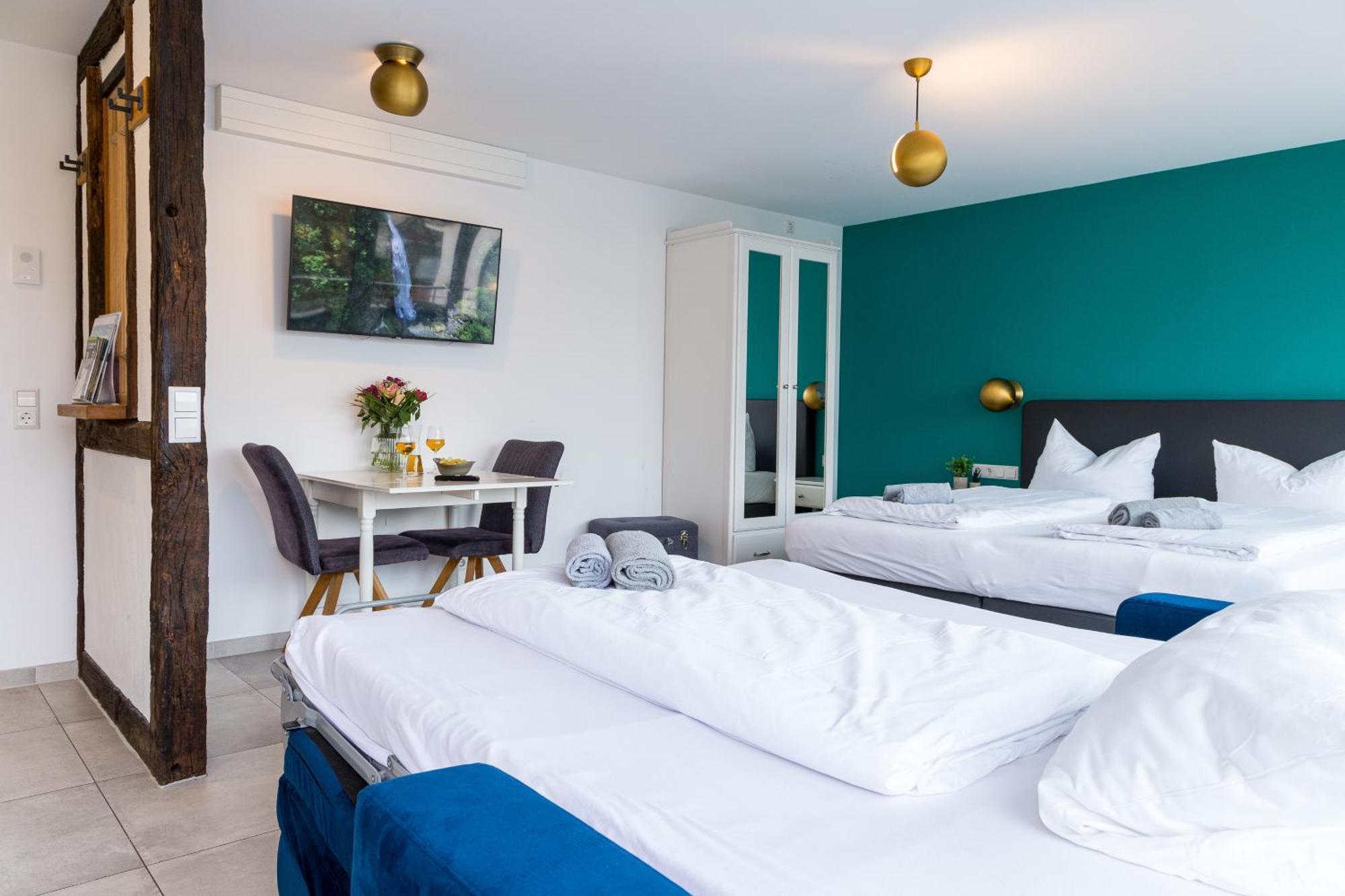 Living Timeless - Apartments Zum Roten Lamm, Zentrale Lage In Bad Krozingen In Der Fussgaengerzone Am Kurpark Und Vita Classica Luaran gambar